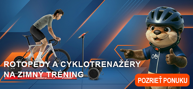 Cyklotrenažéry - trénuj aj v zime
