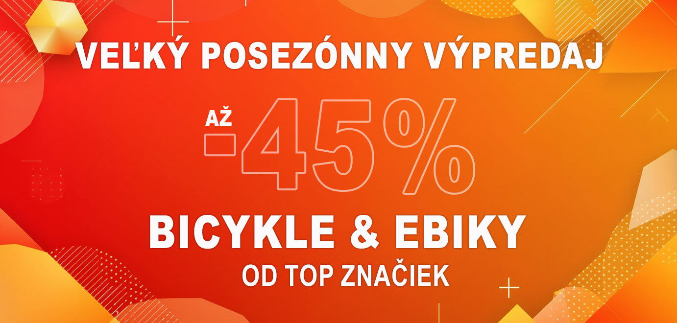 Výpredaj bicyklov