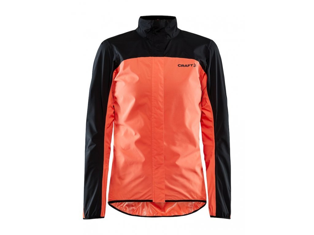 140489 craft core endur hy cyklisticka bunda damska cierno oranzova