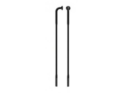 SAPIM špice RACE INOX 14mm polyax J-bend čierne 282mm-300mm + polyax Brass 14G 14mm čierne niple