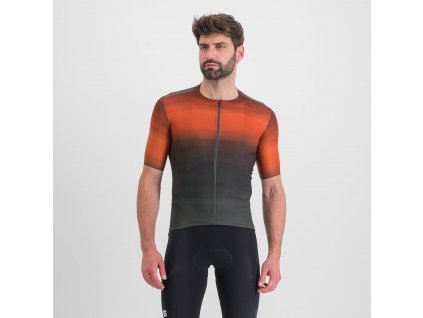 Sportful FLOW SUPERGIARA dres hucklberry light red