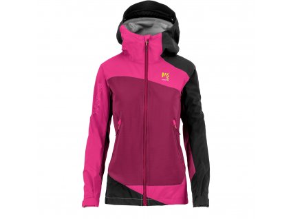 Karpos MARMOLADA skialpinistická bunda, dámska, malinová/ružová/čierna