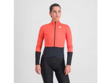 Sportful TOTAL COMFORT dámska bunda červený grepfruit