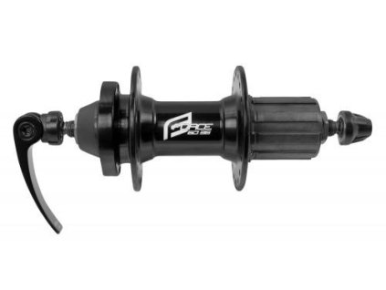 FORCE náboj zadný na diskovú brzdu 6D-36, 8-11 speed, 36 dier, čierny (Varianta 6D-32 kazetový, 32d,čierny)