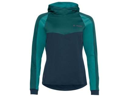 Vaude cyklistický dres Qimsa LS Shirt II, dámsky, mallar green