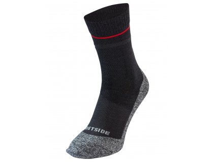 Vaude vlnené ponožky Wool Socks Short, unisex, grey melange