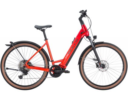 BULLS Cross Rider EVO 2 elektrobicykel, oranžovo-červený (Varianta Veľkosť 55 (L))