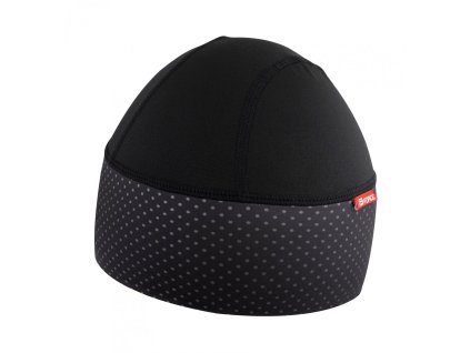 FORCE čiapka pod prilbu POINTS zateplená, čierna