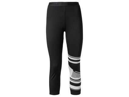 Vaude termo spodky Monviso Wool 3/4, dámske, black