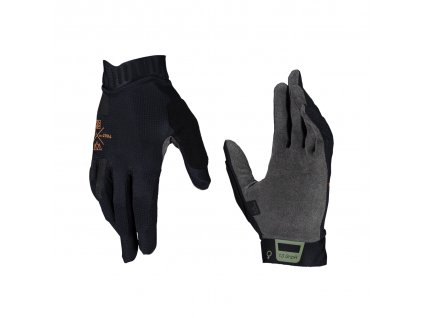 Leatt rukavice MTB 1.0 GripR, dámske, stealth