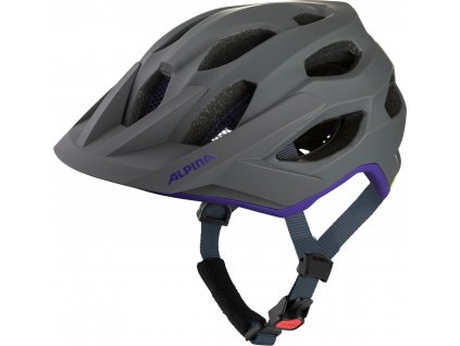 ALPINA APAX MIPS cyklistická prilba, šedo-fialová matná
