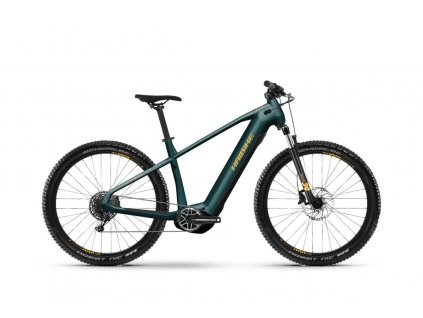 Haibike AllTrack 6 29 MTB elektrobicykel, ocean-oranžová-čierna lesklá (L)