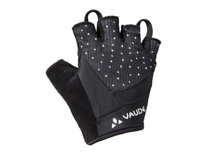 Vaude cyklistické rukavice Advanced II, čierne, dámske