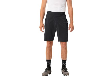 Vaude krátke gravel nohavice Kuro II, pánske, black