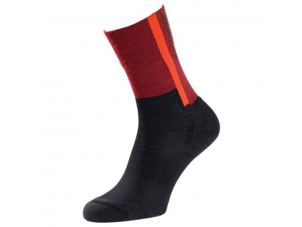 Vaude vlnené ponožky All Year Wool Socks, unisex, carmine