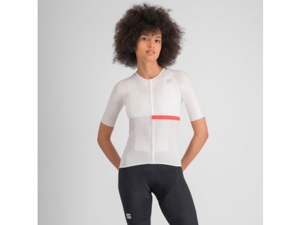 Sportful BOMBER dámsky dres white pompelmo