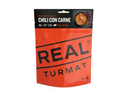 Real Turmat Chili Con Carne dehydrované jedlo (bez laktózy), 500g