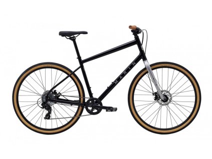 MARIN Kentfield 1 bicykel, čierna-chrómová (Varianta XL)