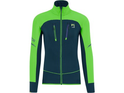 Karpos ALAGNA EVO skialpinistická bunda, pánska, midnight/green flash (Veľkosť M)