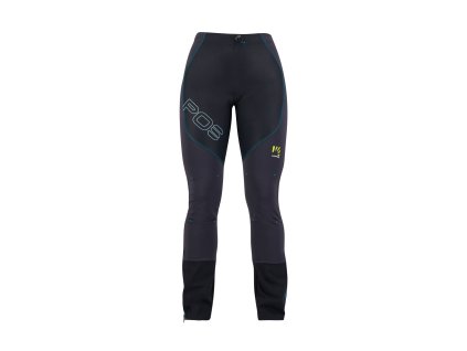 Karpos ALAGNA LITE skialpové nohavice, dámske, black/blue atoll (Veľkosť XS)
