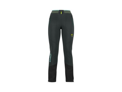 Karpos ALAGNA PLUS EVO skialpové nohavice, dámske, black sand/thyme (Veľkosť S)