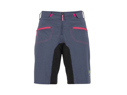 Karpos ballistic evo kraťasy, dámske, modré/čierne/ružové