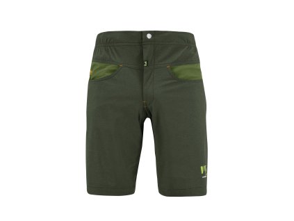 Karpos DOLADA bermudy rifle green/cedar green (Veľkosť 48)