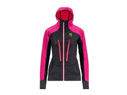 Karpos K-PERFORMANCE HYBRID outdoorová bunda, dámska, čierna/ružová