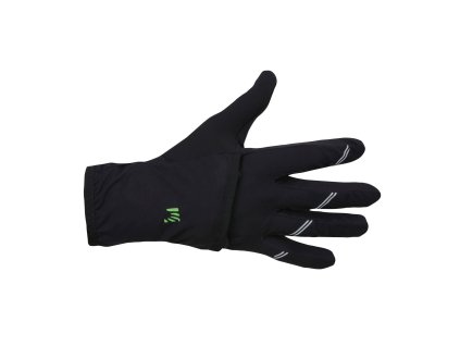 Karpos LAVAREDO rukavice čierne/zelené fluo
