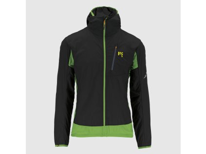 Karpos LOT EVO outdoorová bunda, unisex, čierna/zelená