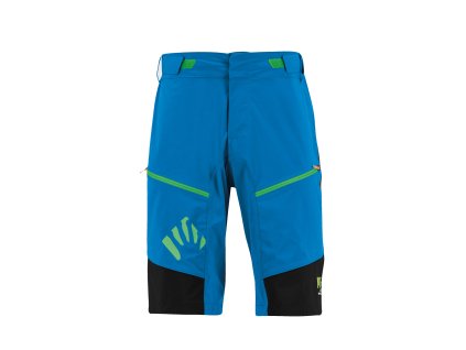 Karpos Rapid Baggy Kraťasy modré/čierne/zelené fluo
