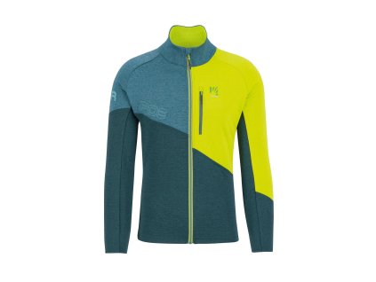 Karpos VAL VIOLA FULL-ZIP flíska Forest/Balsam/Kiwi Colada (Veľkosť M)