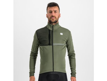 Sportful GIARA SOFTSHELL cyklistická bunda, kaki