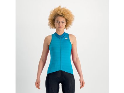 Sportful Kelly Dámsky dres bez rukávov, modrý