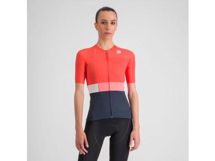 Sportful SNAP dámsky dres pompelmo galaxy blue (Veľkosť S)