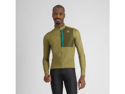 Sportful SUPERGIARA THERMAL dres forest green (Veľkosť M)