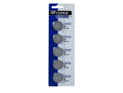 Force baterie mincové CR2450 / 3V 1 x 5 ks