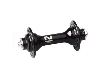 Novatec náboj A171SB, predný, 20-dierový, čierny (N-logo)