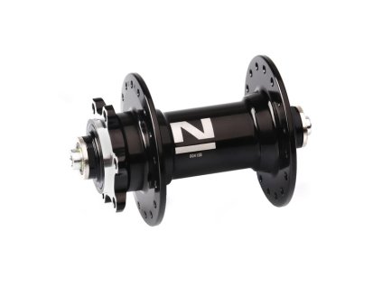 Novatec náboj D041SB, predný, 36-dierový, čierny (N-logo)