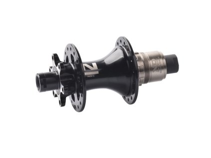 Novatec náboj D462SB-SL-X12-XD, zadný, 32-dierový, čierny (N-logo)