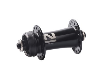 Novatec náboj D791SB-CL, predný, 24-dierový, čierny (N-logo)
