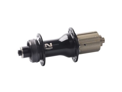 Novatec náboj D792SB-CL-11S, zadný, 24-dierový, čierny (N-logo)