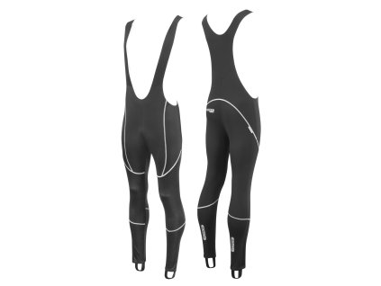 FORCE nohavice Z70 SOFTSHELL s trakmi bez vložky, čierne