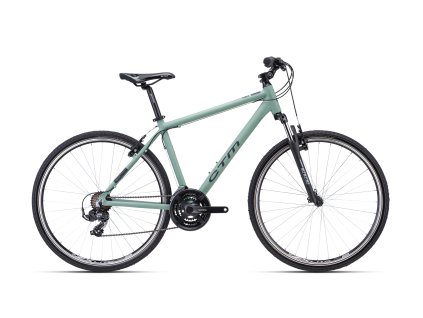 CTM TRANZ 1.0 28 bicykel, sivozelená