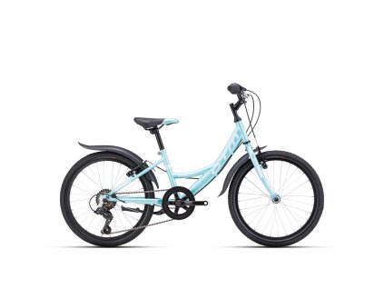 CTM MAGGIE 2.0 20 bicykel, svetlá tyrkysová perleť