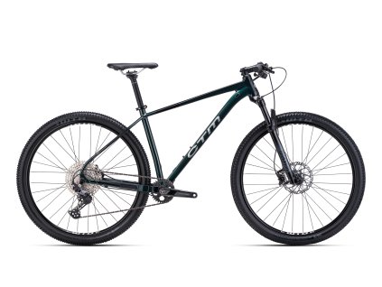 CTM RASCAL 2.0 29 bicykel, tmavozelená / chromová