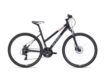 CTM MAXIMA 3.0 28 dámsky bicykel, matná čierna-lesklá bronzová