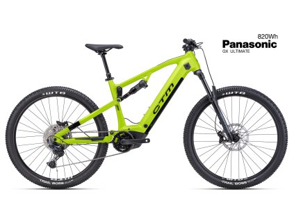 CTM AREON Xpert elektrobicykel, matná limetková perleť
