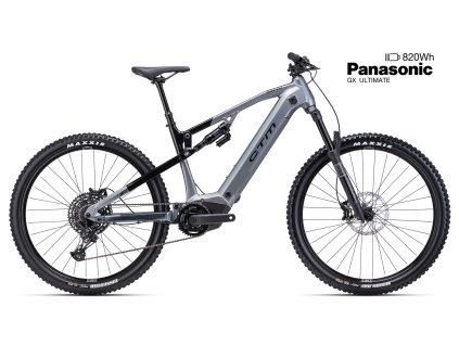 CTM AREON GX PRO - čierna / matná sivá (Veľkosť rámu S)