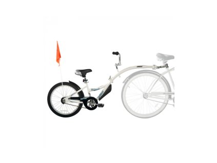 WeeRide CO-PILOT detský prípojný bicykel - Biela